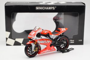 Yamaha YZR-M1 Gauloises Fortuna Yamaha #7 C. Checa MotoGP 2004 Minichamps 1:12 122043007 Metall — Bild 6 von 6