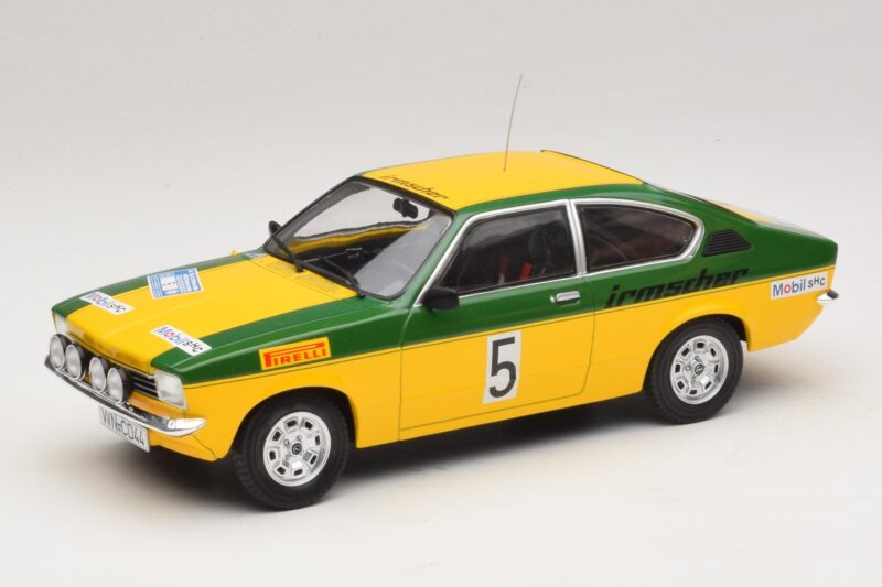 Opel Kadett C GT/E #5 International Sachs Winter Rally 1976 MCG 1:18 MCG18650R Metall