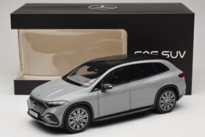 Mercedes EQS SUV X296 Manufaktur Alpine Grey NZG 1:18 B66960591 Metall — Bild 8 von 8