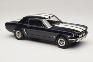 Ford Mustang Nightmist Blue Norev 1:18 182805 Metall — Bild 4 von 6