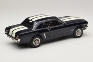 Ford Mustang Nightmist Blue Norev 1:18 182805 Metall — Bild 2 von 6