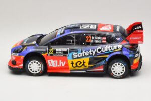Ford Puma Rally1 #22 M. Sesks / R. Francis Rally Sweden 2025 IXO 1:18 18RMC240 Metall — Bild 3 von 6