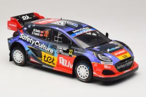 Ford Puma Rally1 #22 M. Sesks / R. Francis Rally Sweden 2025 IXO 1:18 18RMC240 Metall — Bild 4 von 6