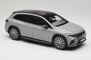 Mercedes EQS SUV X296 Manufaktur Alpine Grey NZG 1:18 B66960591 Metall — Bild 6 von 8