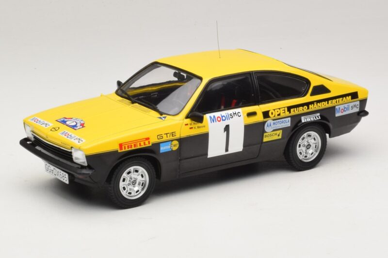 Opel Kadett C GT/E #1 W. Rohrl / H. Menne Westfalen Lippe Rally 1977 MCG 1:18 MCG18651R Metall