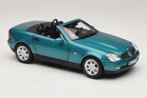 Mercedes SLK R170 Vivianite Green Norev 1:18 183021 Metall — Bild 8 von 10