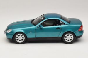 Mercedes SLK R170 Vivianite Green Norev 1:18 183021 Metall — Bild 5 von 10