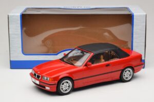 BMW 3 Series E36 Cabrio Rot MCG 1:18 MCG18317 Metall — Bild 7 von 7