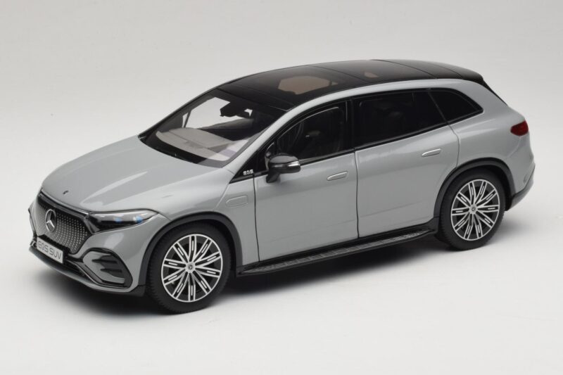 Mercedes EQS SUV X296 Manufaktur Alpine Grey NZG 1:18 B66960591 Metall