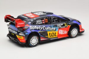 Ford Puma Rally1 #22 M. Sesks / R. Francis Rally Sweden 2025 IXO 1:18 18RMC240 Metall — Bild 2 von 6
