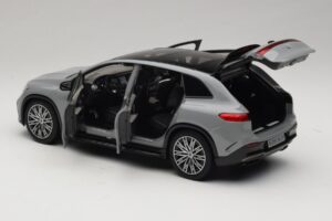 Mercedes EQS SUV X296 Manufaktur Alpine Grey NZG 1:18 B66960591 Metall — Bild 5 von 8