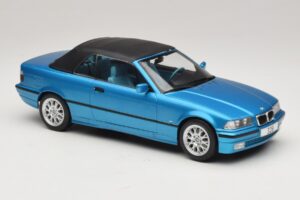 BMW 3 Series E36 Cabrio Blau Metallic MCG 1:18 MCG18319 Metall — Bild 5 von 7