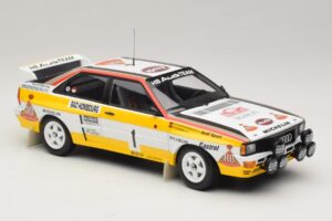 Audi Quattro #1 W. Rohrl / C. Geistdorfer Rally Monte Carlo Winner 1984 Minichamps 1:18 A5-5894 Metall — Bild 4 von 6