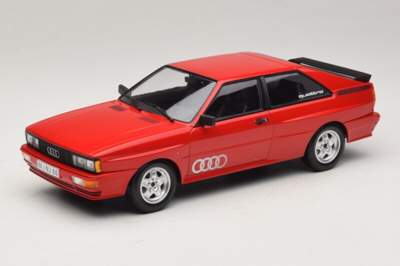Audi Quattro Rot Händler Edition Minichamps 1:18 A5-5893 Metall