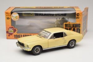 Ford Mustang Coupe Gelb The Walking Dead Greenlight 1:18 12958 Metall — Bild 8 von 8