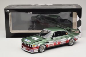 BMW 3.0 CSL #1 U. Grano BMW Italia ETCC Zandvoort 1979 Minichamps 1:18 155792501 Metall — Bild 6 von 6