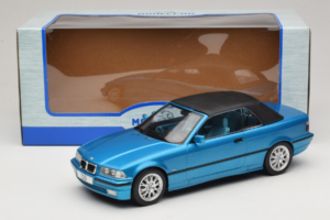 BMW 3 Series E36 Cabrio Blau Metallic MCG 1:18 MCG18319 Metall — Bild 7 von 7