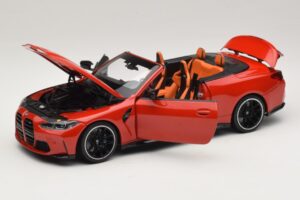 BMW M4 G83 Cabriolet Red Metallic Minichamps 1:18 110021030 Metall — Bild 2 von 8