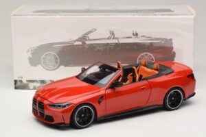 BMW M4 G83 Cabriolet Red Metallic Minichamps 1:18 110021030 Metall — Bild 8 von 8