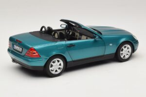 Mercedes SLK R170 Vivianite Green Norev 1:18 183021 Metall — Bild 4 von 10