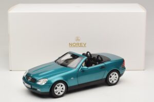 Mercedes SLK R170 Vivianite Green Norev 1:18 183021 Metall — Bild 10 von 10