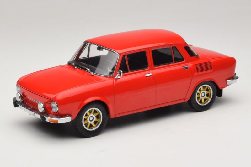 Skoda 100 Rot Goldene Felgen MCG 1:18 MCG18784 Metall