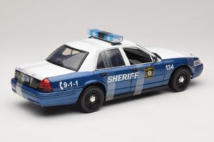 Ford Crown Victoria Police Interceptor The Walking Dead Greenlight 1:18 12957 Metall — Bild 2 von 6