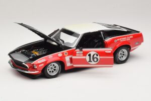Ford Mustang Boss 302 #16 Bud Moore Engineering G. Follmer Trans-Am 1969 OEM 1:18 FORD006 Metall — Bild 2 von 8
