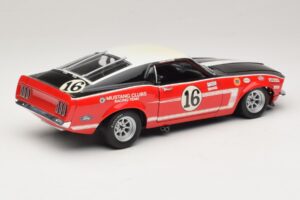 Ford Mustang Boss 302 #16 Bud Moore Engineering G. Follmer Trans-Am 1969 OEM 1:18 FORD006 Metall — Bild 3 von 8