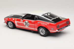 Ford Mustang Boss 302 #16 Bud Moore Engineering G. Follmer Trans-Am 1969 OEM 1:18 FORD006 Metall — Bild 7 von 8