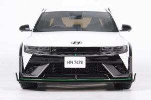 Hyundai Ioniq 5 N DK Edition Atlas White Matt Otto 1:18 OT1227 Resin — Bild 4 von 5