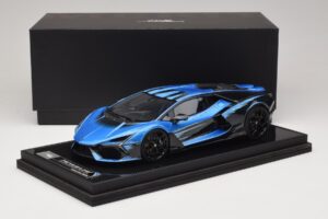 Lamborghini Revuelto Blue Black IVY Merit 1:18 REMC040 Resin — Bild 7 von 7