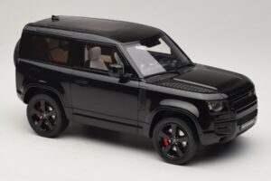 Land Rover Defender 90 L663 P400 X-Dynamic HSE Santorini Black GT Spirit 1:18 GT992 Resin — Bild 4 von 6