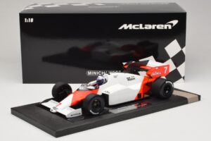 McLaren MP4/2 TAG #7 A. Prost Portuguese GP Winner 1984 Minichamps 1:18 537841807 Resin — Bild 7 von 7