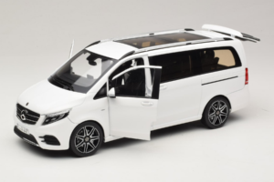 Mercedes V-Class W447 AMG Line Weiß Norev 1:18 183876 Metall — Bild 2 von 8