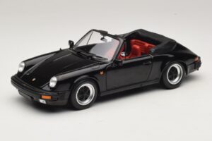 Porsche 911 3.2 Carrera Cabriolet Schwarz Minichamps 1:18 100063035 Metall