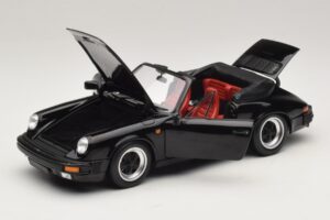 Porsche 911 3.2 Carrera Cabriolet Schwarz Minichamps 1:18 100063035 Metall — Bild 2 von 8