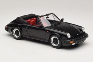 Porsche 911 3.2 Carrera Cabriolet Schwarz Minichamps 1:18 100063035 Metall — Bild 6 von 8