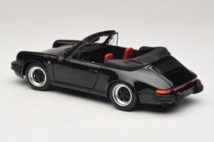 Porsche 911 3.2 Carrera Cabriolet Schwarz Minichamps 1:18 100063035 Metall — Bild 7 von 8