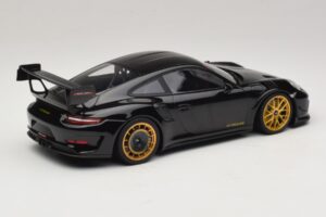 Porsche 911 992 GT3 RS Manthey Racing Schwarz mit Goldenen Felgen Minichamps 1:18 MR-911-GT3RS-1804 Metall — Bild 2 von 6