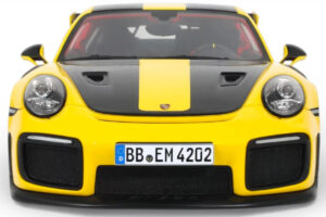 Porsche 911 GT2 RS 991.2 Nurburgring Lap Record Gelb GT Spirit 1:18 GT972 Resin — Bild 4 von 5