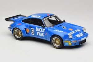 Porsche 911 RSR #6 Wallys Jeans Nurburgring 1974 Spark 1:18 18S088 Resin — Bild 4 von 6