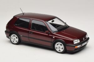 Volkswagen Golf VR6 Mk3 Indian Red Limitierte Auflage Norev 1:18 188505 Metall — Bild 6 von 8