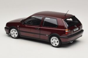 Volkswagen Golf VR6 Mk3 Indian Red Limitierte Auflage Norev 1:18 188505 Metall — Bild 7 von 8