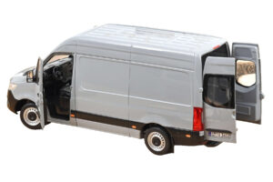 Mercedes Sprinter Grau Norev 1:18 183042 Metall — Bild 3 von 6