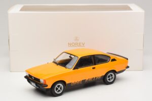 Opel Kadett C Rallye 2.0E Brilliant Ochre Norev 1:18 183659 Metall — Bild 6 von 6