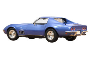 Chevrolet Corvette C3 Le Mans Blue Norev 1:18 189034 Metall — Bild 2 von 3