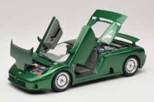 Bugatti EB110 Grün Metallic Bburago 1:18 3003 Metall — Bild 2 von 8