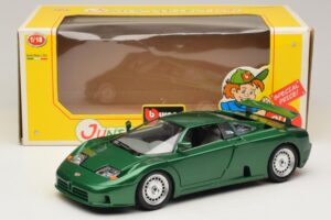 Bugatti EB110 Grün Metallic Bburago 1:18 3003 Metall — Bild 8 von 8