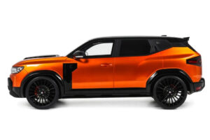Dacia Duster Mk3 Redust Sport 4x2 Hybrid Metallic Orange Otto 1:18 OT1316 Resin — Bild 3 von 4